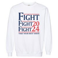 Donald Trump Take Your Best Shot 2024 Garment-Dyed Sweatshirt