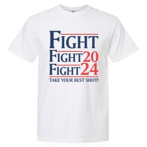 Donald Trump Take Your Best Shot 2024 Garment-Dyed Heavyweight T-Shirt