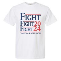 Donald Trump Take Your Best Shot 2024 Garment-Dyed Heavyweight T-Shirt