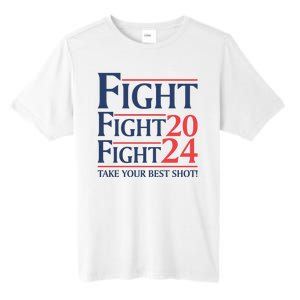 Donald Trump Take Your Best Shot 2024 Tall Fusion ChromaSoft Performance T-Shirt