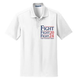 Donald Trump Take Your Best Shot 2024 Dry Zone Grid Polo