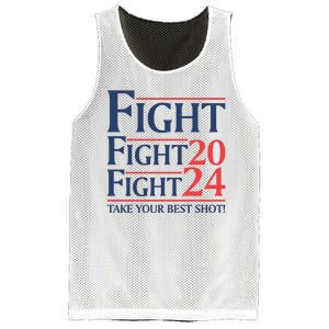 Donald Trump Take Your Best Shot 2024 Mesh Reversible Basketball Jersey Tank