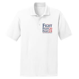 Donald Trump Take Your Best Shot 2024 PosiCharge RacerMesh Polo