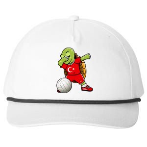 Dabbing Turtle Turkey Volleyball Fans Jersey Turkish Flag Gift Snapback Five-Panel Rope Hat