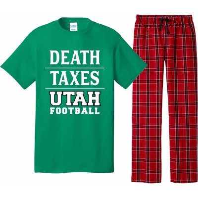 Death Texas Utah Football Pajama Set