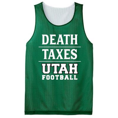 Death Texas Utah Football Mesh Reversible Basketball Jersey Tank