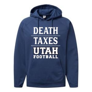 Death Texas Utah Football Performance Fleece Hoodie