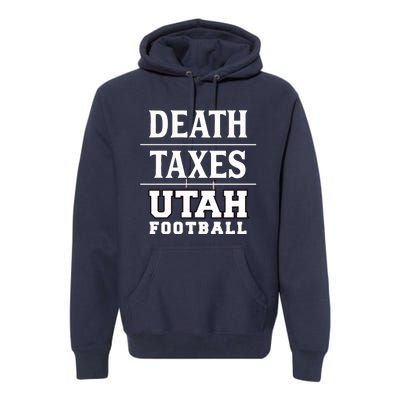 Death Texas Utah Football Premium Hoodie