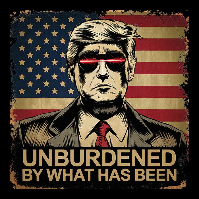 Donald Trump Unburdened By What Has Been Funny Adults Button