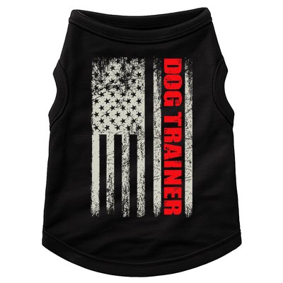 Dog Trainer Usa Flag Dog Training Fun K9 Training Show Dog Doggie Tank