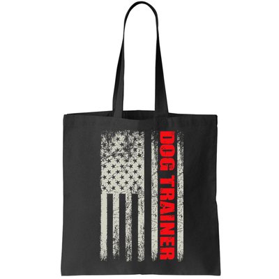Dog Trainer Usa Flag Dog Training Fun K9 Training Show Dog Bag