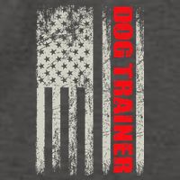 Dog Trainer Usa Flag Dog Training Fun K9 Training Show Dog Vector Backpack
