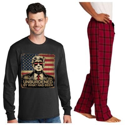 Donald Trump Unburdened By What Has Been Funny Long Sleeve Pajama Set