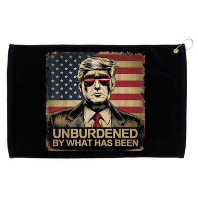 Donald Trump Unburdened By What Has Been Funny Grommeted Golf Towel