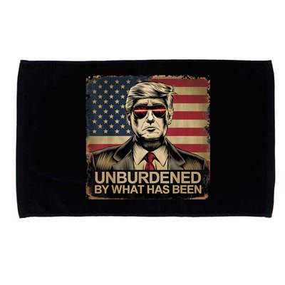 Donald Trump Unburdened By What Has Been Funny Microfiber Hand Towel