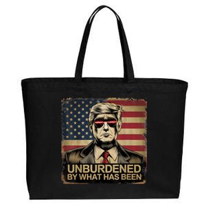 Donald Trump Unburdened By What Has Been Funny Cotton Canvas Jumbo Tote