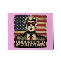 Donald Trump Unburdened By What Has Been Funny Mousepad