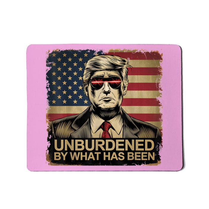 Donald Trump Unburdened By What Has Been Funny Mousepad