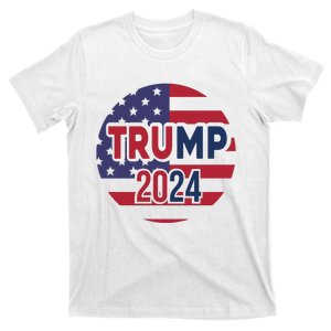 Donald Trump Usa Flag Vote 2024 T-Shirt