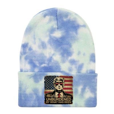 Donald Trump Unburdened By What Has Been Funny Adults .Qxjjlhih Tie Dye 12in Knit Beanie