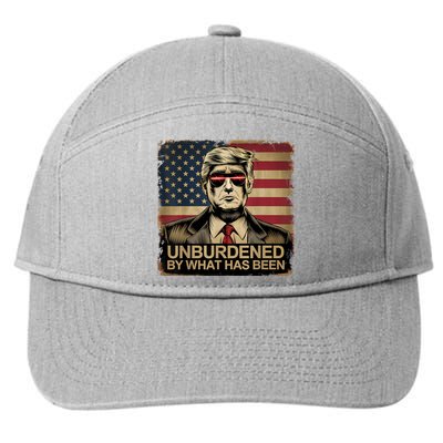 Donald Trump Unburdened By What Has Been Funny Adults .Qxjjlhih 7-Panel Snapback Hat