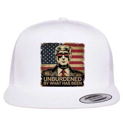 Donald Trump Unburdened By What Has Been Funny Adults .Qxjjlhih Flat Bill Trucker Hat