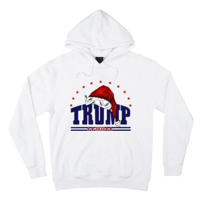 Donald Trump Usa 2024 Santa Claus Hat Christmas Hoodie