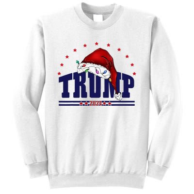 Donald Trump Usa 2024 Santa Claus Hat Christmas Sweatshirt