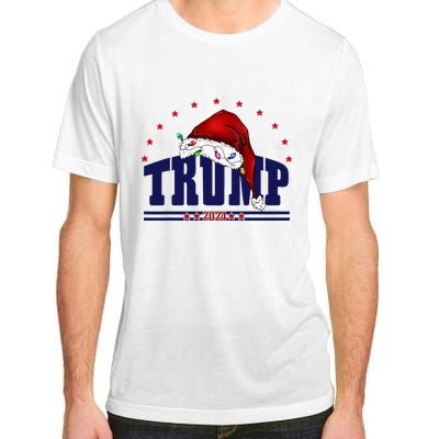 Donald Trump Usa 2024 Santa Claus Hat Christmas Adult ChromaSoft Performance T-Shirt