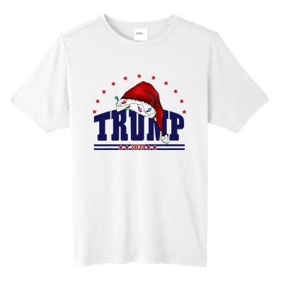 Donald Trump Usa 2024 Santa Claus Hat Christmas Tall Fusion ChromaSoft Performance T-Shirt