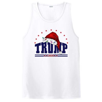 Donald Trump Usa 2024 Santa Claus Hat Christmas PosiCharge Competitor Tank