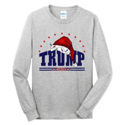 Donald Trump Usa 2024 Santa Claus Hat Tall Long Sleeve T-Shirt