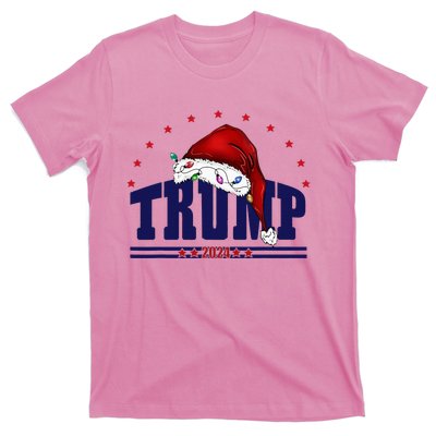 Donald Trump Usa 2024 Santa Claus Hat T-Shirt