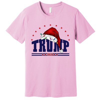 Donald Trump Usa 2024 Santa Claus Hat Premium T-Shirt