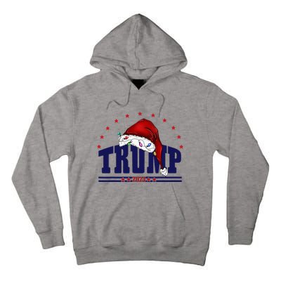 Donald Trump Usa 2024 Santa Claus Hat Tall Hoodie