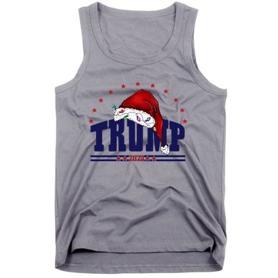 Donald Trump Usa 2024 Santa Claus Hat Tank Top