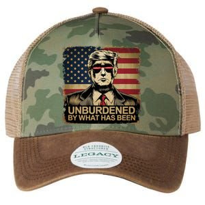 Donald Trump Unburdened By What Has Been Legacy Tie Dye Trucker Hat