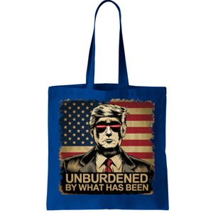 Donald Trump Unburdened By What Has Been Tote Bag