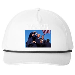 Donald Trump United We Stand Dived We Fall Snapback Five-Panel Rope Hat