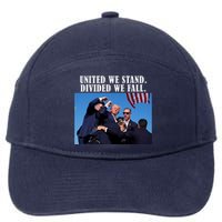 Donald Trump United We Stand Dived We Fall 7-Panel Snapback Hat