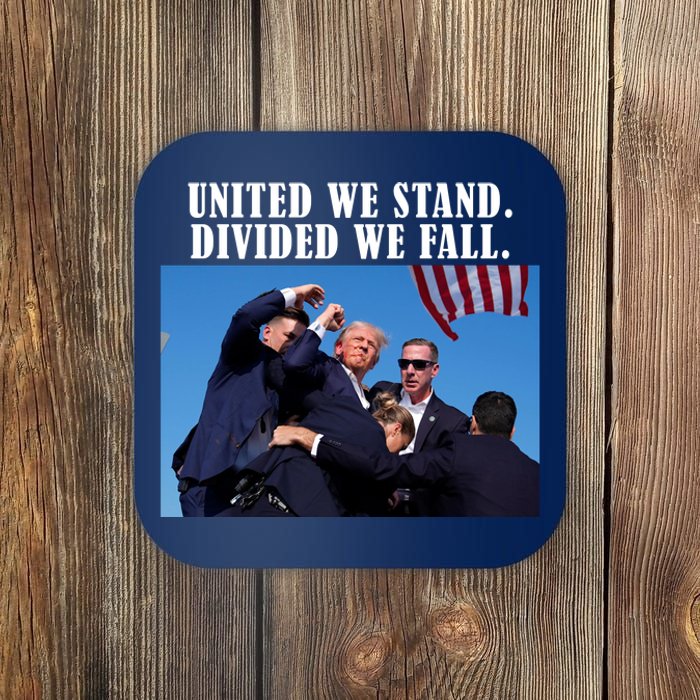 Donald Trump United We Stand Dived We Fall Coaster