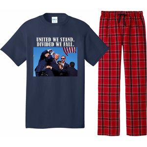 Donald Trump United We Stand Dived We Fall Pajama Set