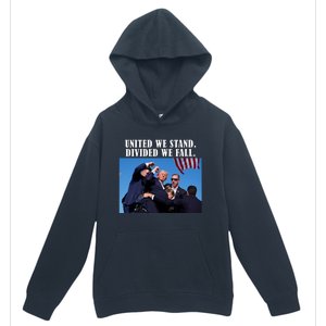 Donald Trump United We Stand Dived We Fall Urban Pullover Hoodie