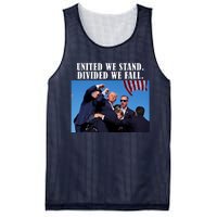 Donald Trump United We Stand Dived We Fall Mesh Reversible Basketball Jersey Tank