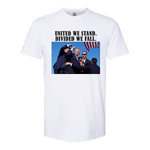 Donald Trump United We Stand Dived We Fall Softstyle CVC T-Shirt