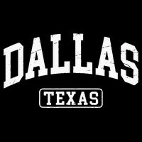 Dallas Texas Vintage Worn Design Classic Sweatshirt