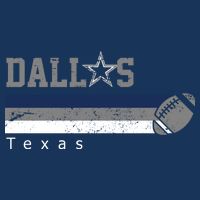 Dallas Texas Vintage Retro Football Toddler T-Shirt