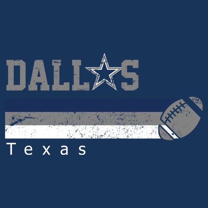 Dallas Texas Vintage Retro Football Toddler T-Shirt