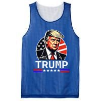 Donald Trump Vintage American Flag Trump Great Gift Mesh Reversible Basketball Jersey Tank