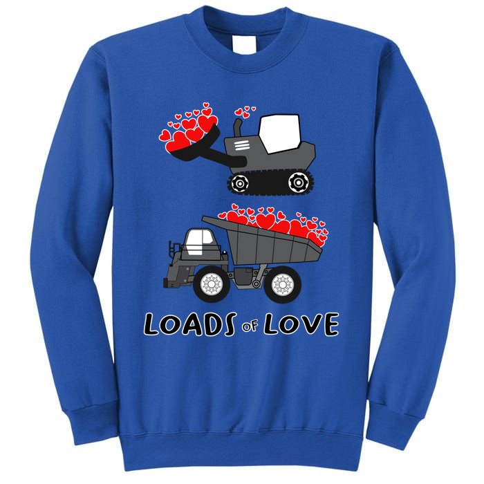 Dump Truck Valentine's Day Of Lover Gift Sweatshirt